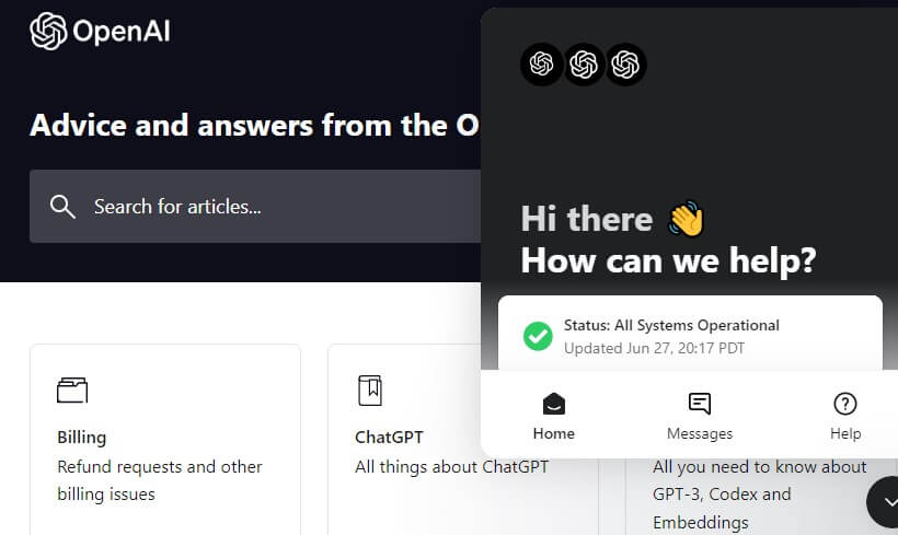 openai-chatgpt-support