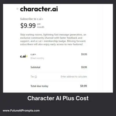 Character-AI-Plus-Cost