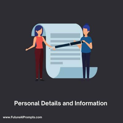 Personal Details and Information
