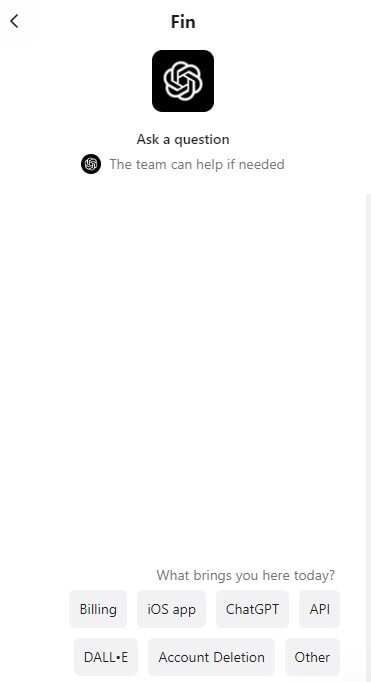 chatgpt-openai-support-team