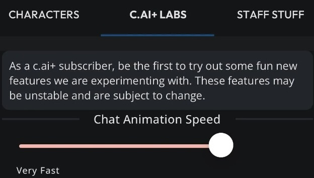 text-animation-speed-character-ai-labs