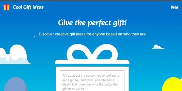 cool gift ideas gift ideas ai tool